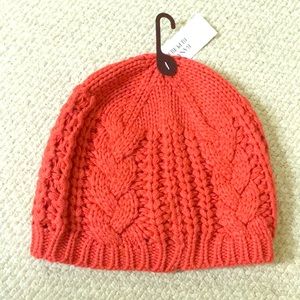 Banana Republic Dark Orange Knit Hat